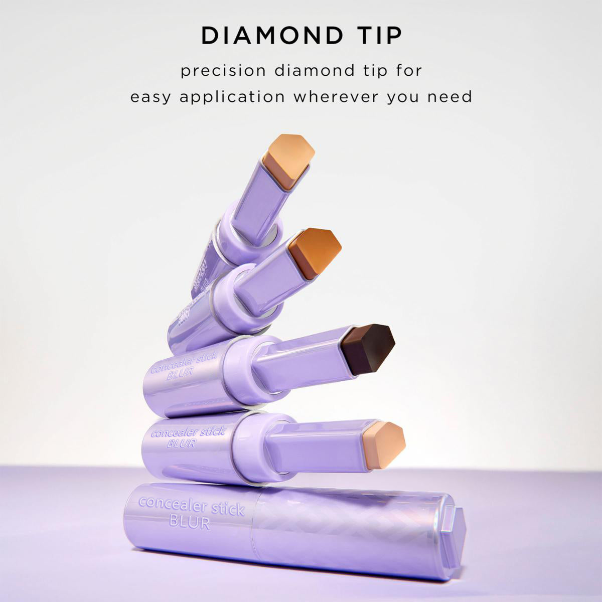 Blur Concealer Stick Diamond Brush Duo